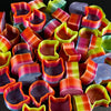 Rainbow Caps 50pz Biodegradables