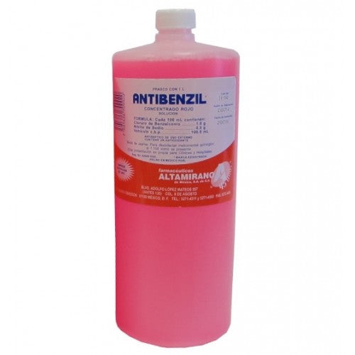Antibenzil Concentrado Rojo 1LT